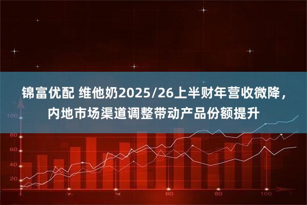 锦富优配 维他奶2025/26上半财年营收微降，内地市场渠道调整带动产品份额提升