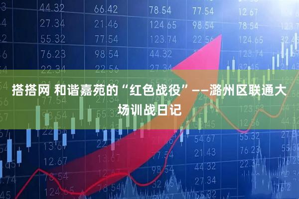 搭搭网 和谐嘉苑的“红色战役”——潞州区联通大场训战日记