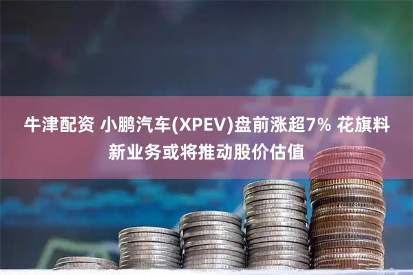 牛津配资 小鹏汽车(XPEV)盘前涨超7% 花旗料新业务或将推动股价估值